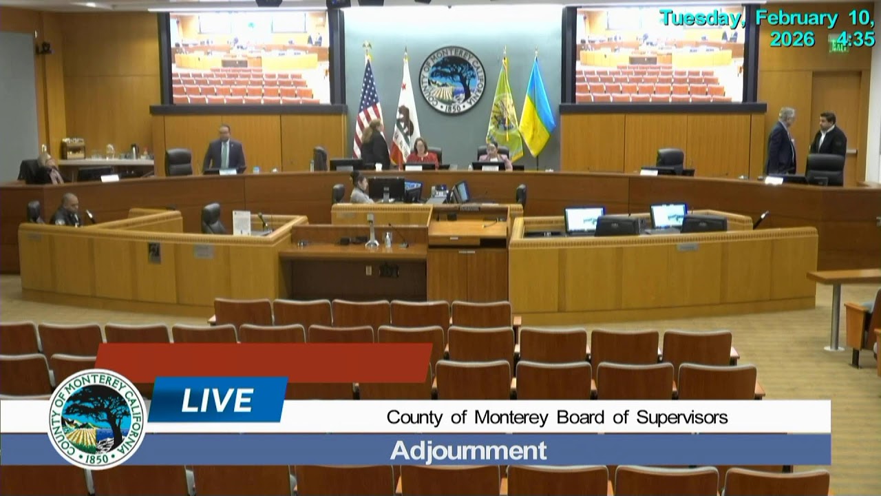 County of Monterey Board of Supervisors Meeting 2/10/2026