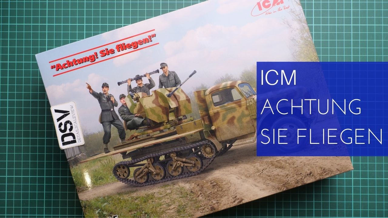 ICM 1/35 Achtung Sie Fliegen! (35407) Review