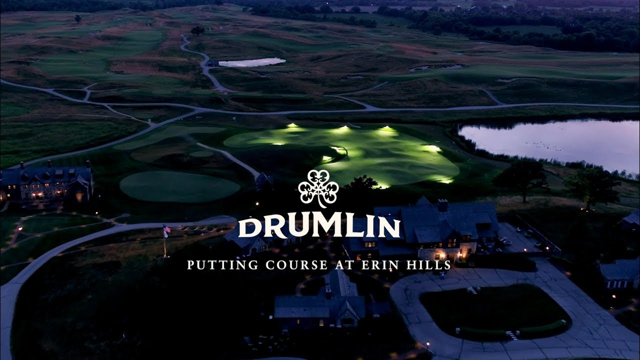 Drumlin putting course at Erin Hills