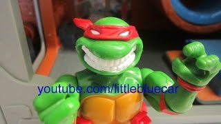Teenage Mutant Ninja Turtles TMNT Storage Shell Raphael 1991 Action Figure #751