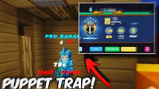 EASILY Win Games with this Simple Puppet Bomb Trap!! [Blockman GO: Bed Wars] screenshot 5