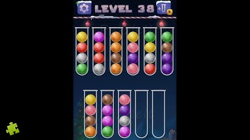 Color Ball Sort Puzzle - Level 38 | Color Puzzle Game Solution | Sonatgame