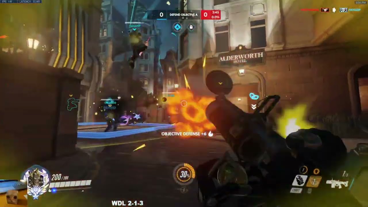 AQUAMARINE JUNKRAT GAMEPLAY OVERWATCH SEASON 33 TOP 500