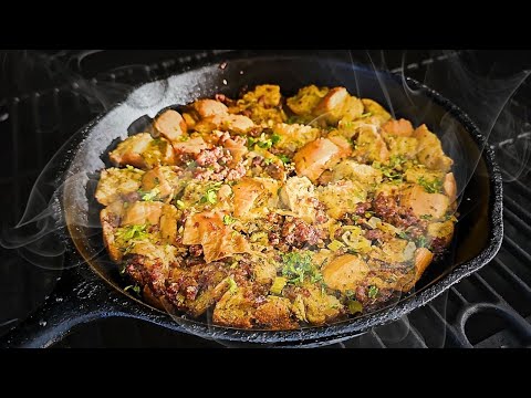 This Smoked Stuffing Recipe Will Blow Your Mind!