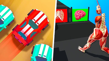 MAX LEVEL in Outrace | Human Run - 1⭐Gameplay Walkthrough Android (Freeplay)