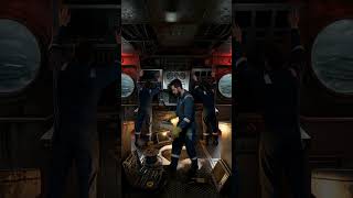 AI Derelict Mega Yacht Engine Control Room