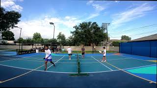 Bad Pickleball Rec 5.0+ Hayden Patriquin Casey Kaylinak Moo Venkatesan Derek Shearer 2 games