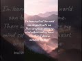 I’m learning that the world can be gentle with me