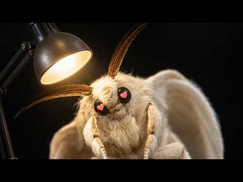 Why are moths obsessed with lamps?