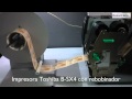 Impresora toshiba bsx4 con rebobinador externo por bazarmediacom