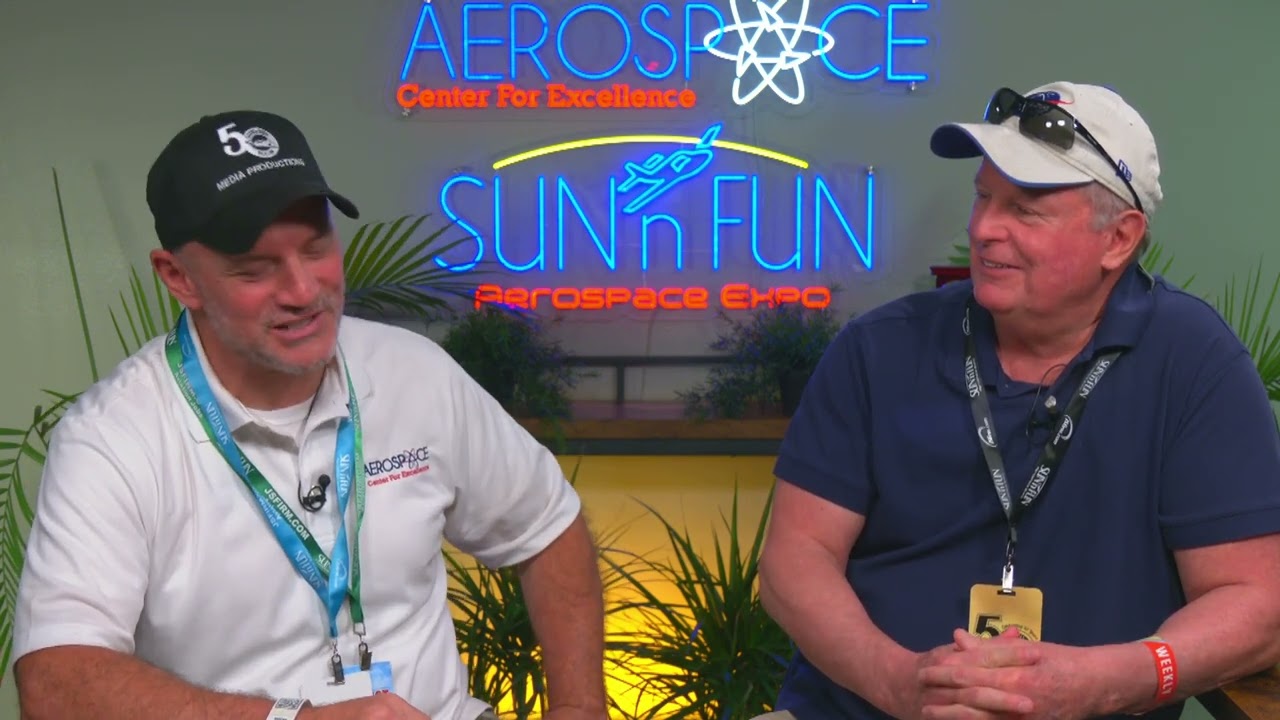 Astronut Greg Harbaugh visted SUN 'n FUN this year.  We had and chance to sit and chat for a few.