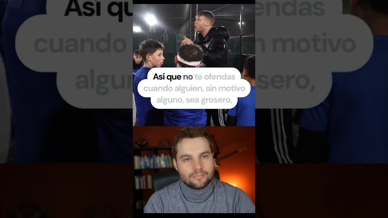 Entrenador motiva y educa a los chavales 💪