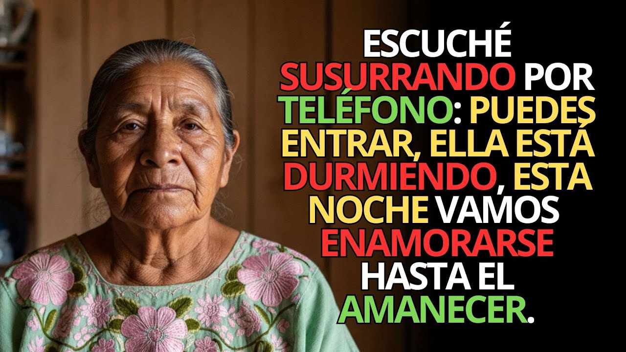 EL ESTABA SUSURRANDO "ESTA NOCHE... HASTA EL AMANECER| LA HISTORIA REAL DE ESTA ABUELA