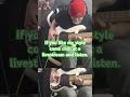 Live Bass Solo(I love the end)