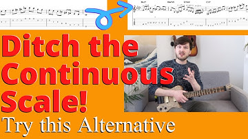 Continuous Scale Exercise🎸A Superior Alternative? Jazz Fusion Standards Practice Approach🎓