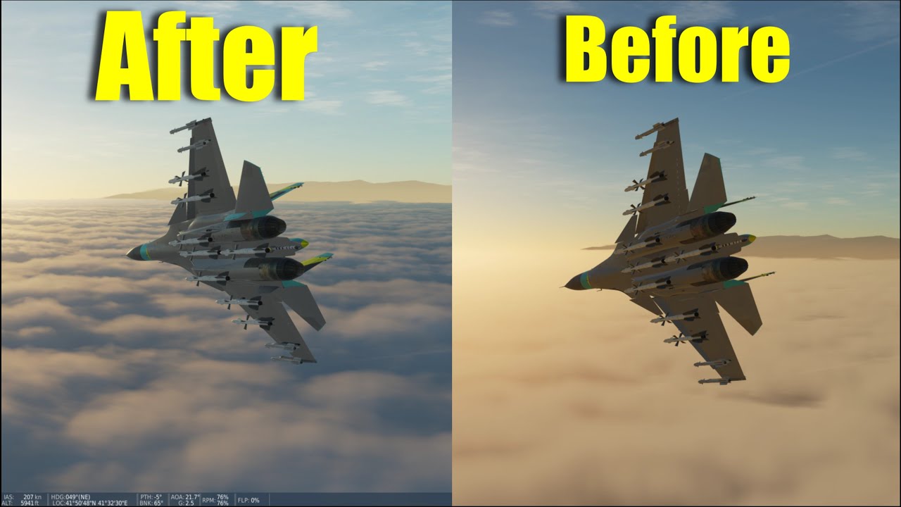 Dcs  Cloud update 2.7 Visual Comparison