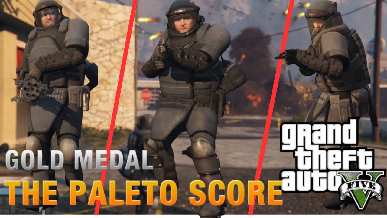 💥 GTA 5 Heist: The Paleto Score - 100% Gold Medal Walkthrough / Gameplay 