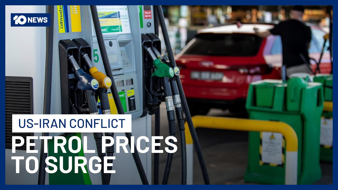 Petrol Prices In Australia Set To Spike Due To Middle East War | 10 News