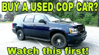 Buying a Used Cop Car!