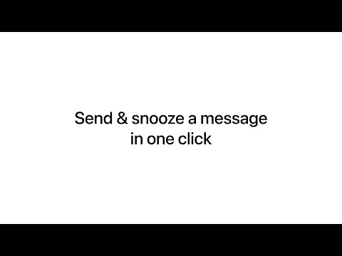 Missive Tips & Tricks: Send & Snooze With One Click