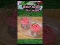 Water Melon Ice Cream 🍨#food #icecream recipe #short