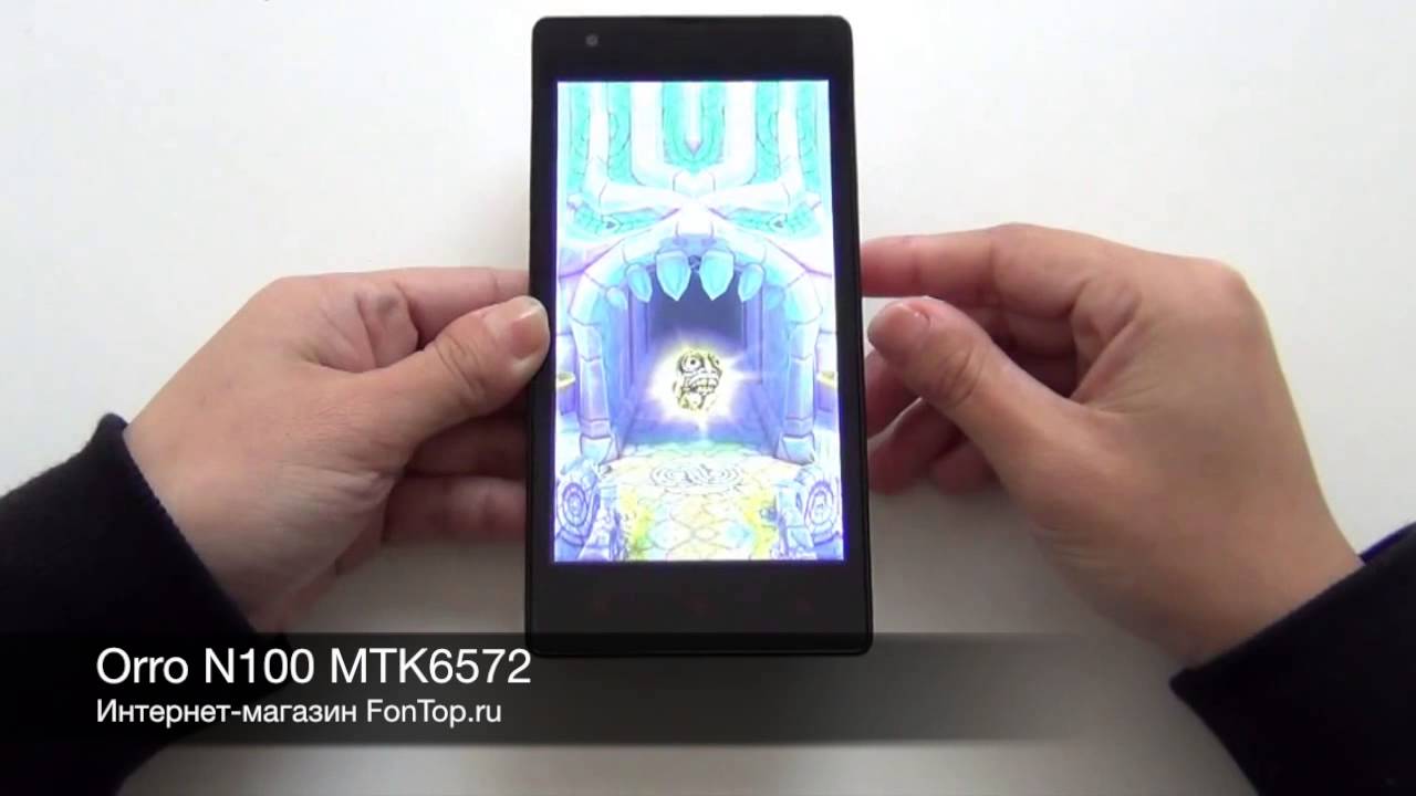 FonTop.ru - обзор ORRO N100 MTK6572