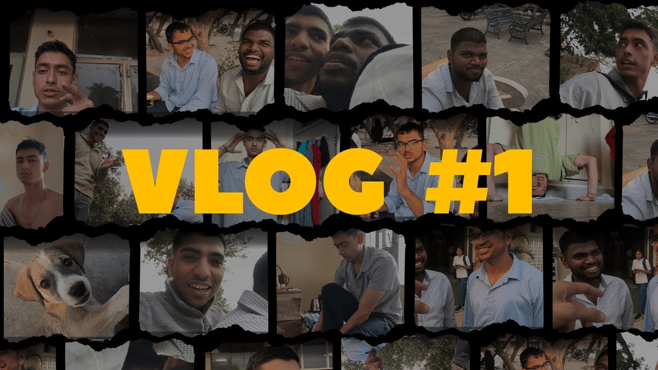 MY FIRST VLOG | @mnshupvt