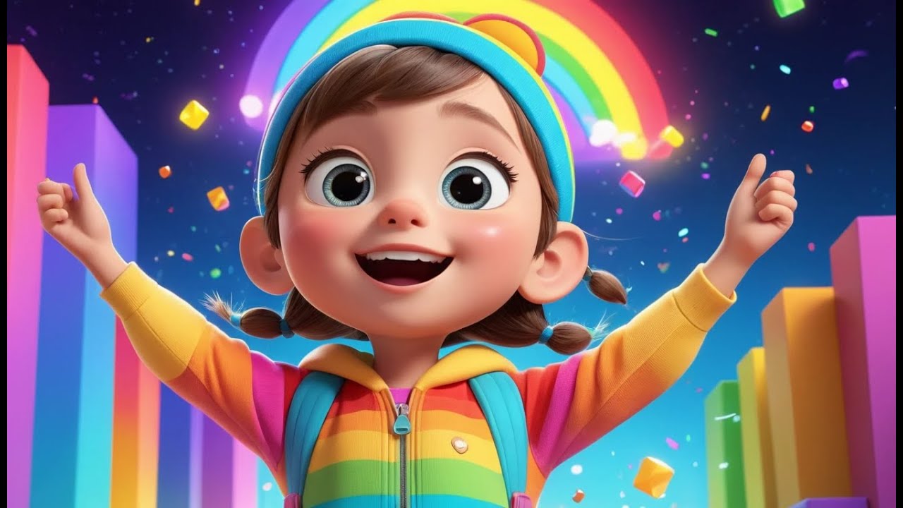 Buttons Song (Learn Shapes) – Robot Car Carnival Ride | Fun Nursery Rhymes & Kids Learning Songs