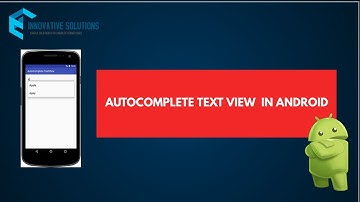 Auto Complete Text View in Android