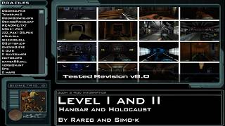 Doom 3 Tested V8 Mod Walkthrough Level 1 and 2 - Hangar and Holocaust