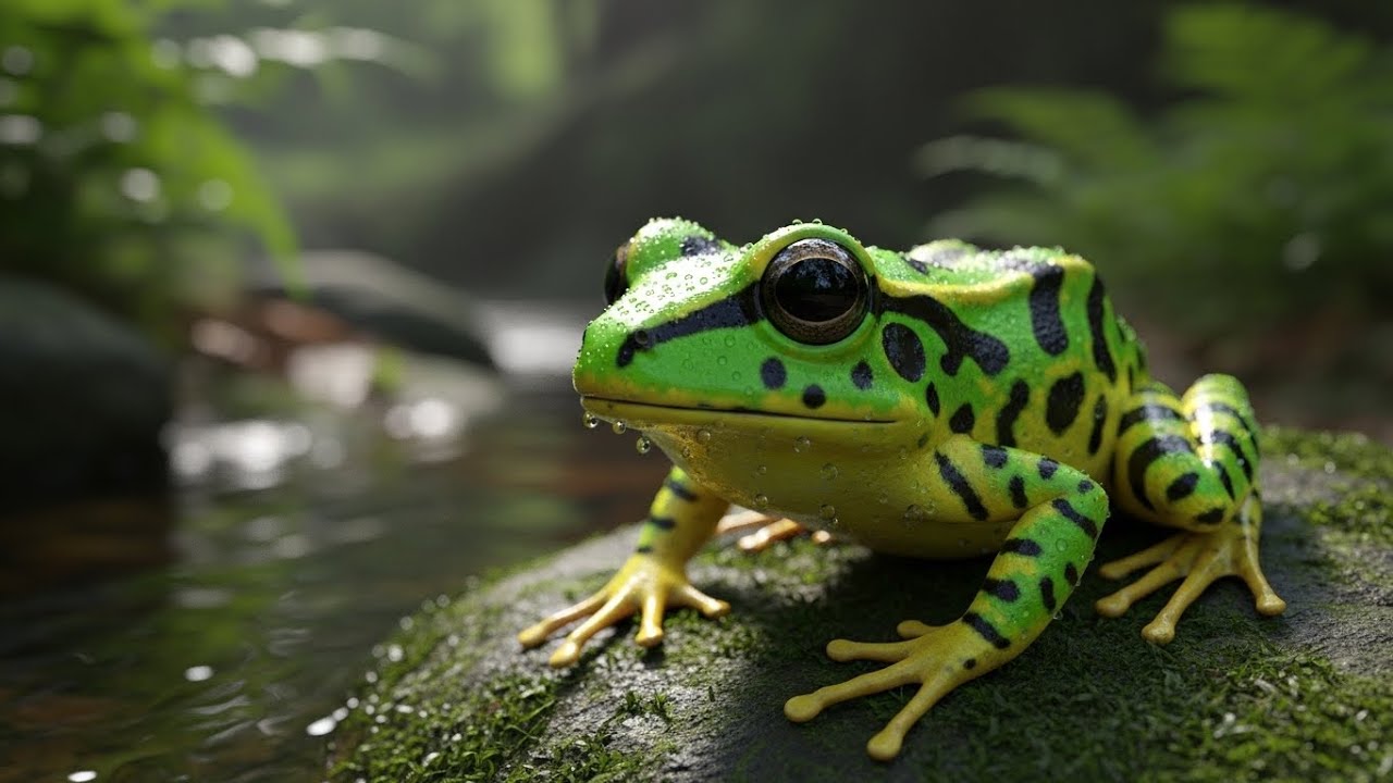 Jumping Frog Green Leap | Fun Jumping Rhyme for Toddlers 🐸💚🌿
