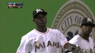 2013/04/08 Hechavarria's nice catch