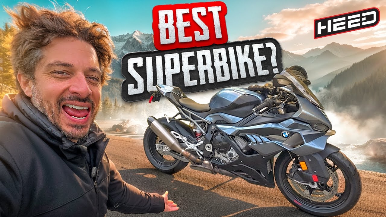 Обзор мотоцикла BMW S1000RR 2025 года — в дороге.