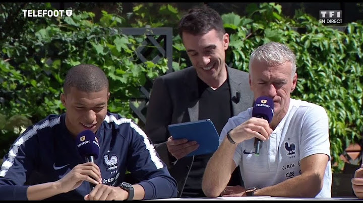 Le Oui/Non avec Kylian Mbappé et Didier Deschamps (Equipe de France)