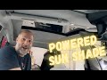 Tesla Powered Sun Shade for Model Y