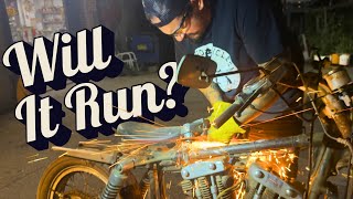 Will this rusty junk Harley Davidson RUN???