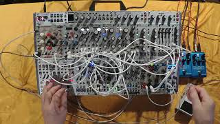 Intellijel Dixie Sync ~ Polaris Phaser with Strymon Cloudburst