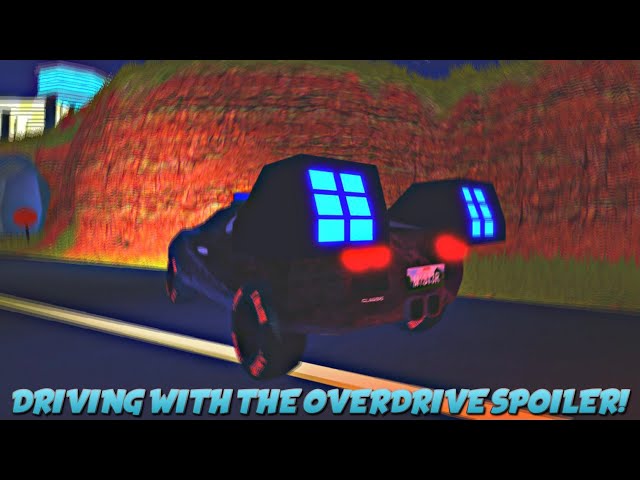 I have hit Level 4 and unlocked Overdrive Spoiler for Roblox Jailbreak  Season 8! : r/robloxjailbreak