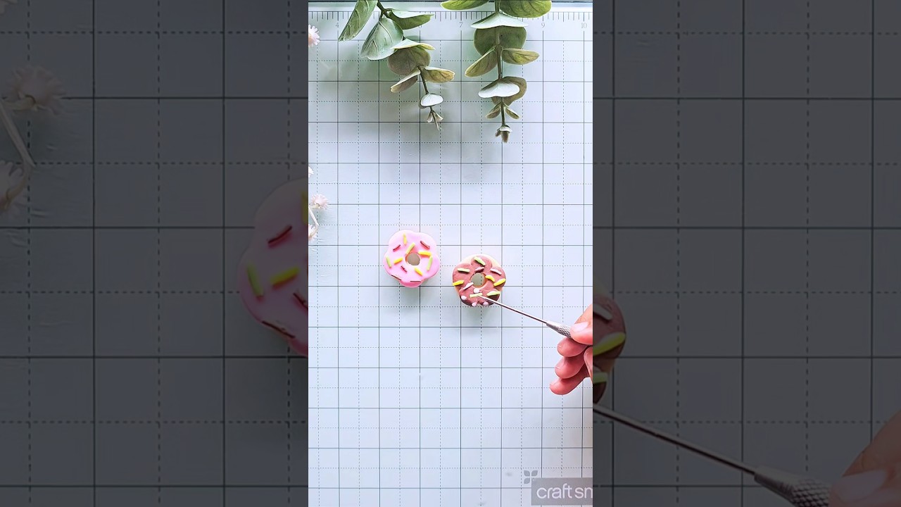 Watch Me Turn Clay Into Tiny Donuts!