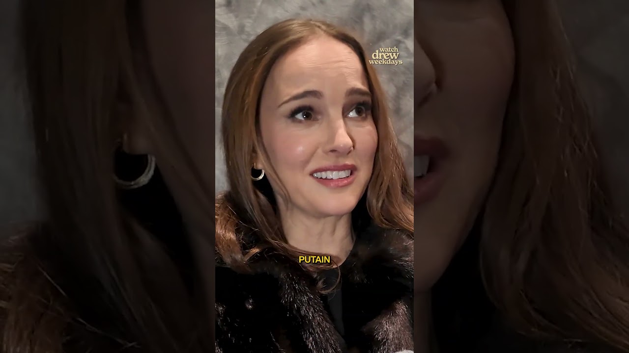 Natalie Portman Shares Her Favorite French Curse Word | #Shorts