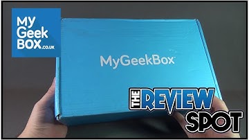 Subscription Spot - My Geek Box November 2016 Subscription Box UNBOXING!