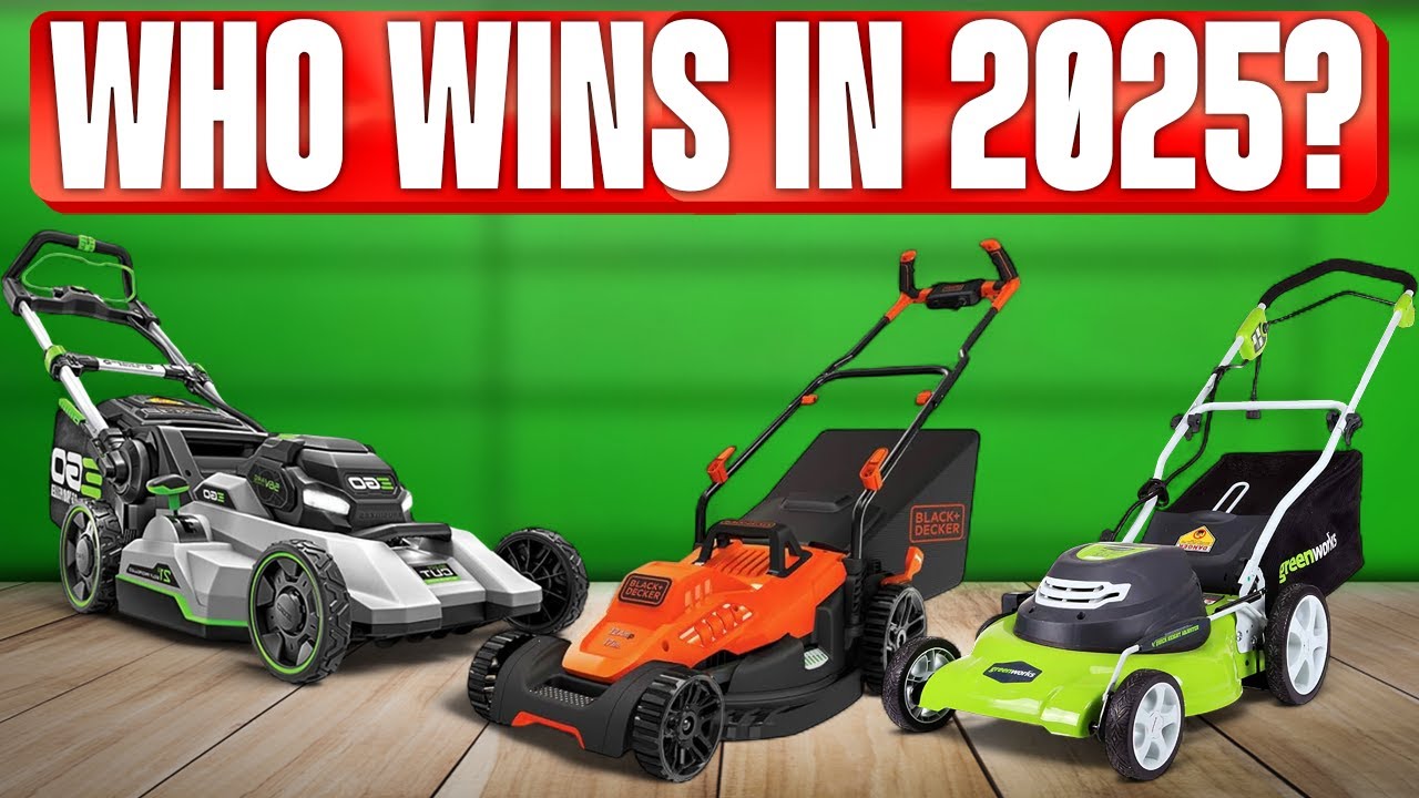 TOP 5 Best Lawn Mowers 2025 - YouTube