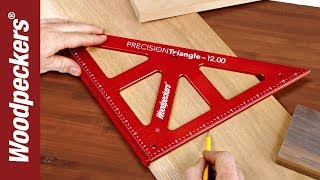 Precision Woodworking Triangles - OneTIME Tool®
