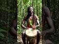 This Drum Rhythm in the Forest Will Give You Chills 🌿✨ #shorts