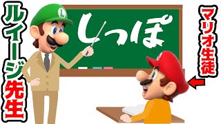 ルイージ先生のシッポの授業 【スーパーマリオメーカー2 / Super Mario maker 2】