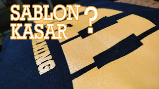 SABLON KASAR CEPAT RUSAK? | PLASTISOL TANPA PRESS