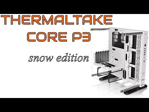 Thermaltake Core P3 Snow Edition | Корпус для моддинга
