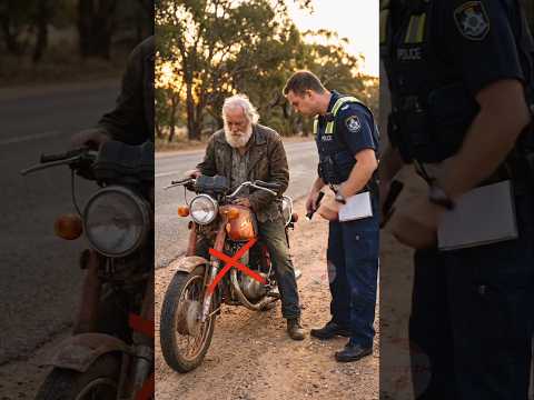 An Old Man Cried After Police Took His Bike 😢 #shorts #kindness
