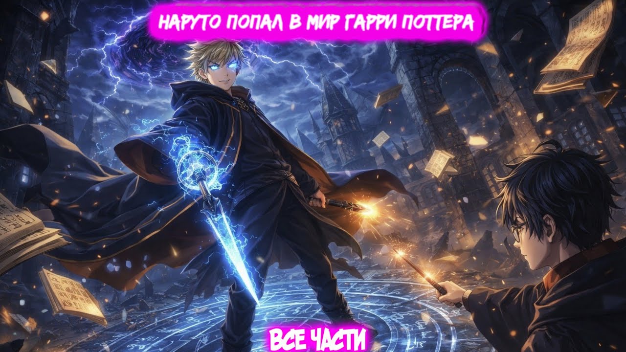 Наруто Попал В Мир Гарри Поттера || Все части | Наруто Альтернативный Сюжет