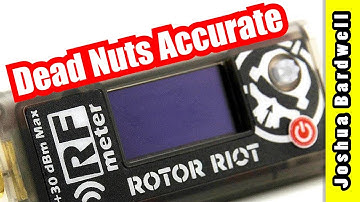 ImmersionRC Rotor Riot RF Power Meter is "Dead Nuts Accurate"